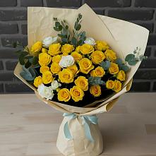 Букет цветов из:  Розы в Мещерское