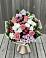 Букет цветов из: Альстромерии, Гвоздики, Розы и Хризантемы в Мещерское