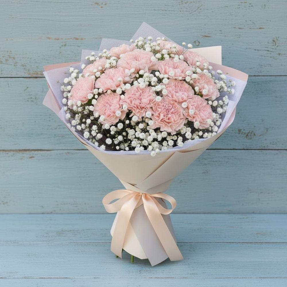 Букет цветов из: Гвоздики в Мещерское