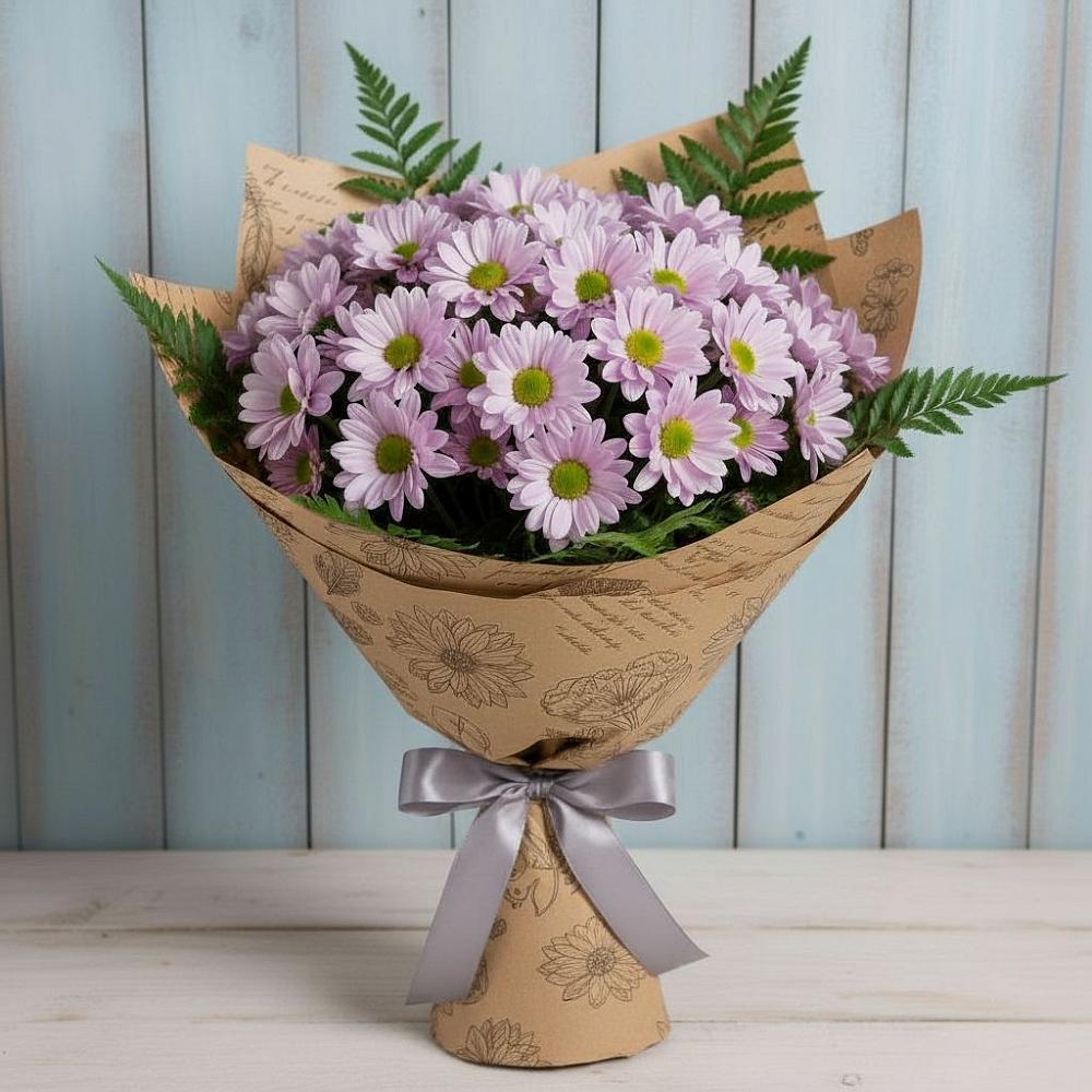 Букет цветов из: Хризантемы в Мещерское