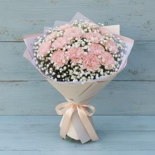Букет цветов из:  Гвоздики в Мещерское