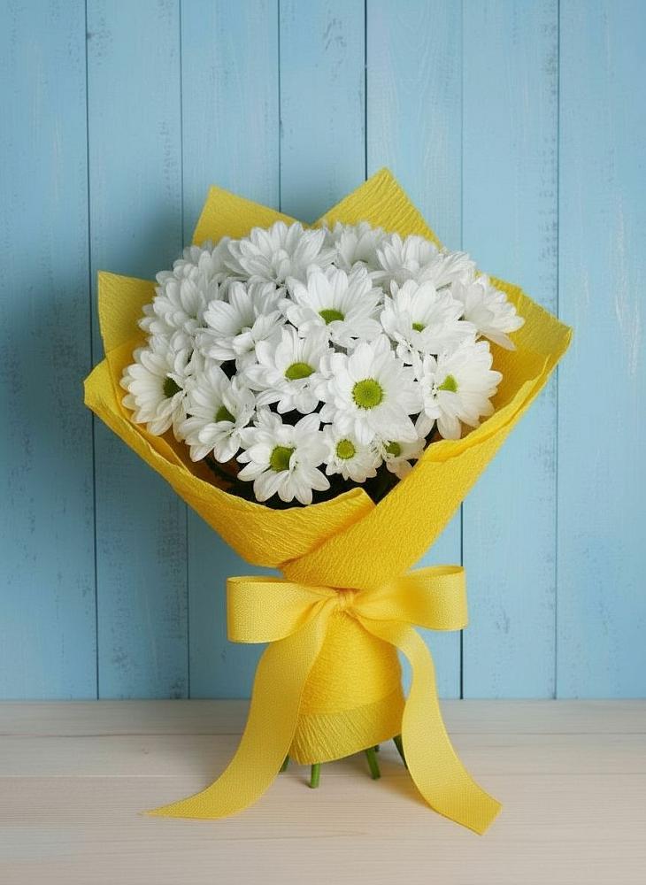 Букет цветов из: Хризантемы в Мещерское