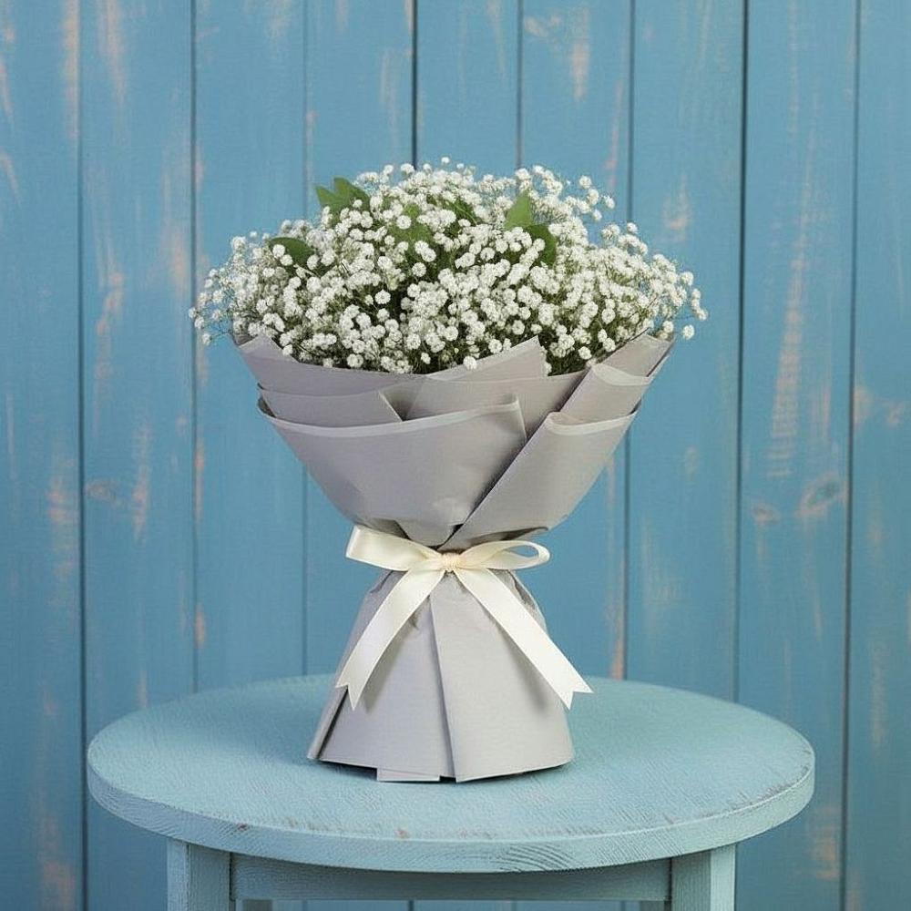 Букет цветов из: Гипсофила в Мещерское