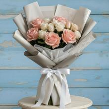 Букет цветов из:  Розы #REPLACE_PRED# Мещерское
