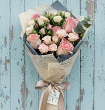 Букет цветов из:  Розы в Мещерское