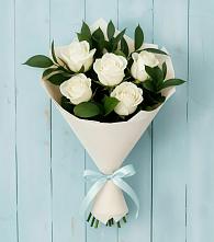 Букет цветов из:  Розы в Мещерское